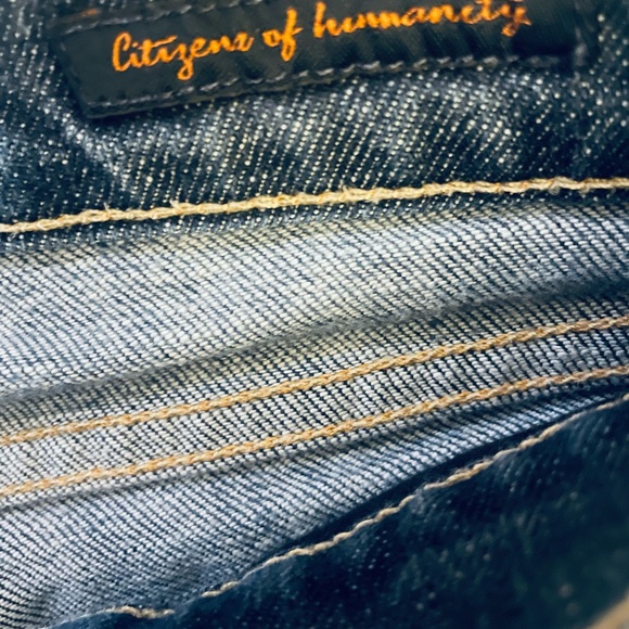 Citizens of Humanity Sz:27 Low Waist Cropped - Picture 2 of 8